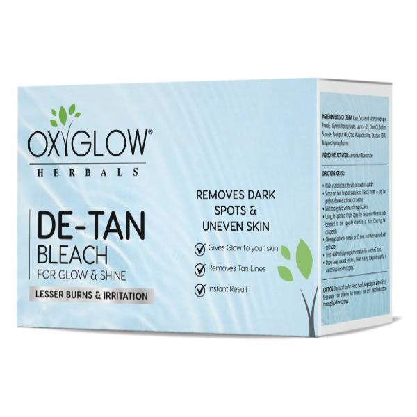 Netmeds | OxyGlow Herbals DE-Tan Bleach Cream 300 gm