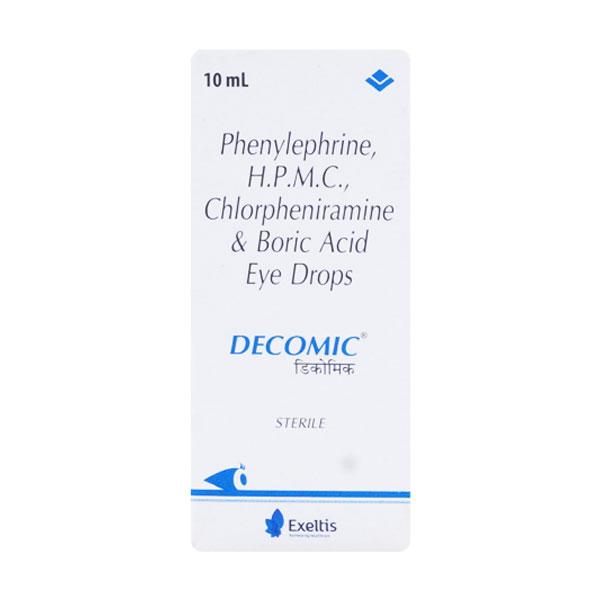 Decomic Eye Drops 10ml - Eye Infections-Eaa