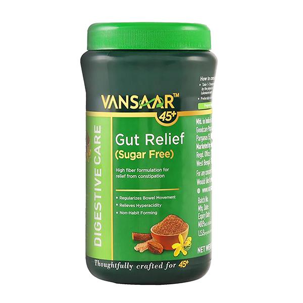 Netmeds | Vansaar 45+ Gut Relief (Sugar Free) Powder 200 g