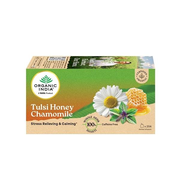 ORGANIC INDIA TULSI HONEY CHAMOMILE 18'S - Teas
