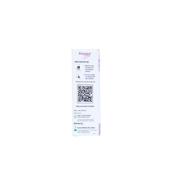 FLUROACE Eye Drops 5ml - Eye Infections-Eyc
