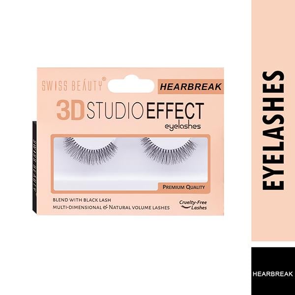 Swiss Beauty 3d Studio Effect Eyelashes - Heart Break 1's - Eyelashes
