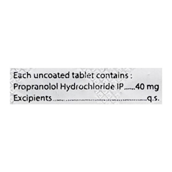 PROLET 40mg Tablet 10's - Hypertension-Bet