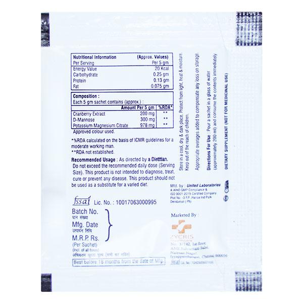 CRANTOP Sachet 5gm - Uti Infections-Uri