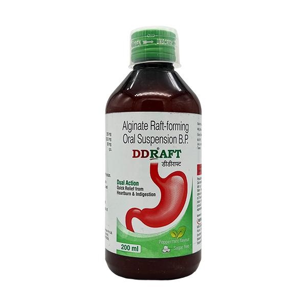 DDRAFT SUGAR FREE PEPPERMINT FLAVOUR Oral Suspension 200ml