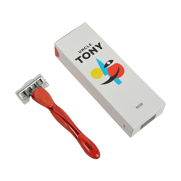 Netmeds | Uncle Tony Shaving Razor - Red