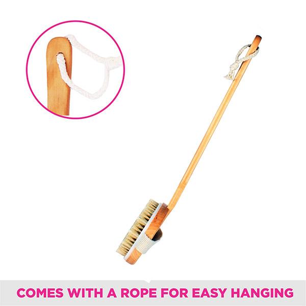 Vega Bristle Bath Brush With Massager (NB - A1/2) 207 gm - Loofahs & Sponges