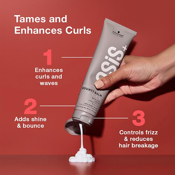 Schwarzkopf Professional Osis + Bounty Balm Rich Curl Cream 150 ml - Clays & Mousses