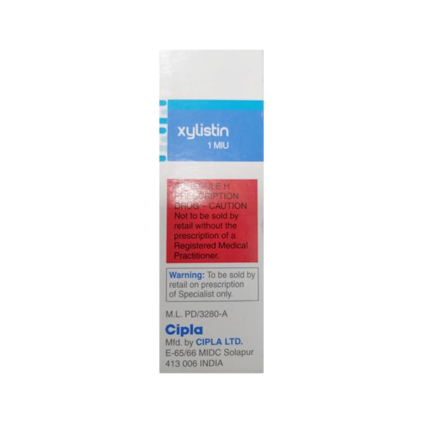 Xylistin 1 Miu Injection 1's - Bacterial Infections-OAB