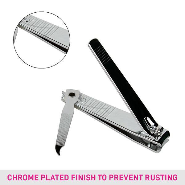 Vega D'Zyner Nail Clipper Large, Multicolor 2's - Nail Care