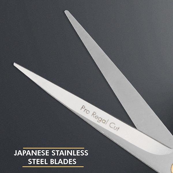 Vega Professional Pro Regal Cut 5.75' Academy Line Hairdressing Scissor (VPVSC-29) 1's - Grooming Kits
