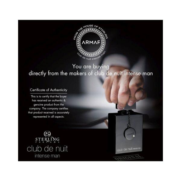 Armaf Club De Nuit Intense Perfume for Men Edt 105 ml - Men Perfumes (Edt/Edp)