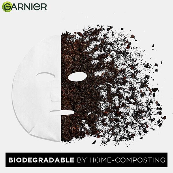 Garnier Skin Black Serum Mask - Pure Charcoal 28 gm - Masks & Peels