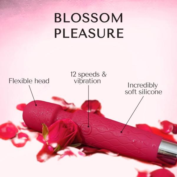 Libertee Body Massager Rechargeable 12 Modes Rouge 1's - Massagers And Vibrators
