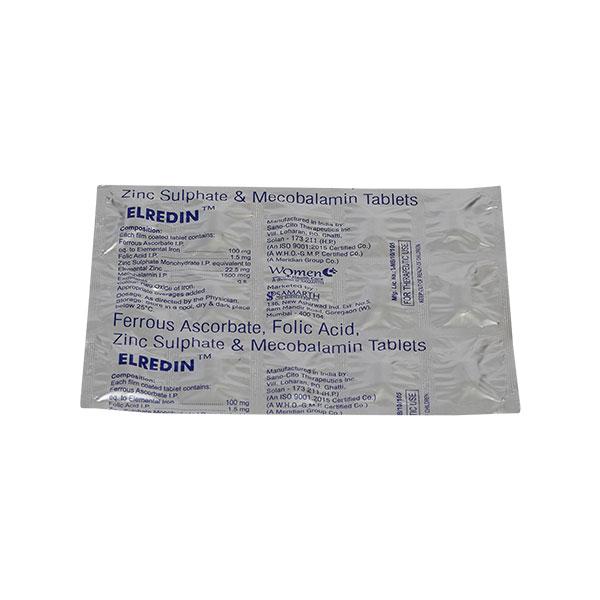 Elredin Tablet 15'S - Supplements-Vam