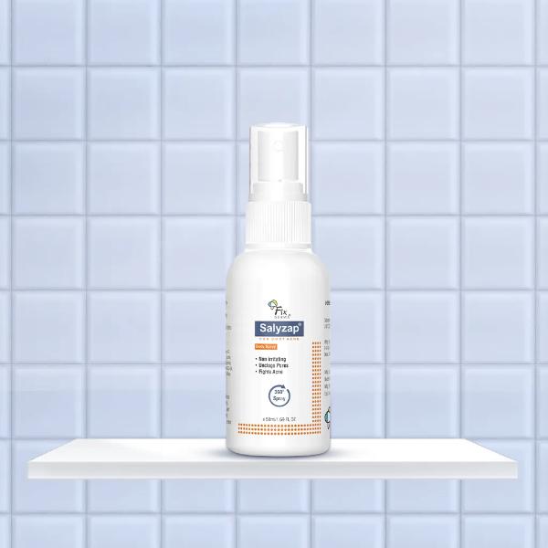 Netmeds | Fixderma Salyzap Acne Body Spray 50 ml
