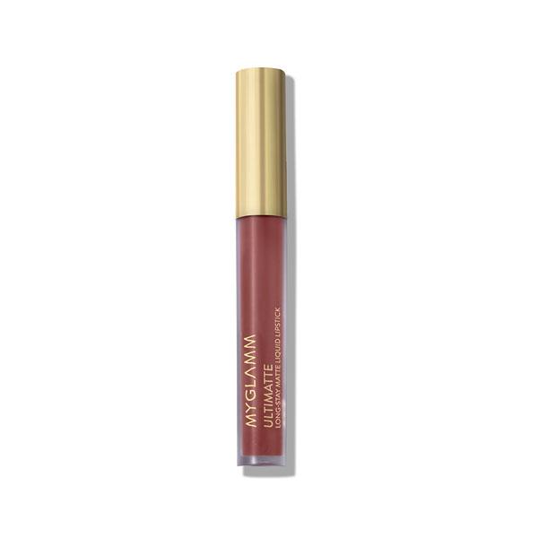MyGlamm Ultimatte Long Stay Matte Liquid Lipstick-Nude Bombshell 2.5 ml - Lipsticks