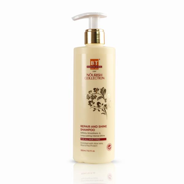 Dr.Willmar Schwabe B&T Nourish Collection Repair & Shine Shampoo For All Skin Type 300 ml - Personal Care (Ayush)