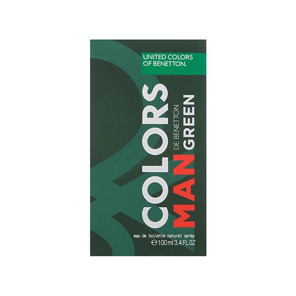 United Colors of Benetton Colors Man Green Eau de Toilette 100 ml - Men Perfumes (Edt/Edp)