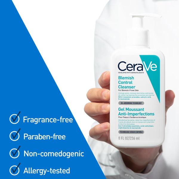 CeraVe Blemish Control Cleanser 236 ml - Face Scrubs