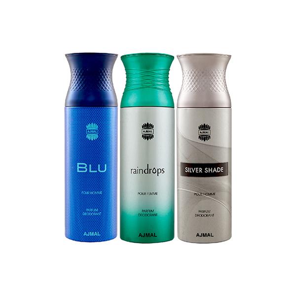 Ajmal Blu Raindrops Silvershadedeo 600 ml