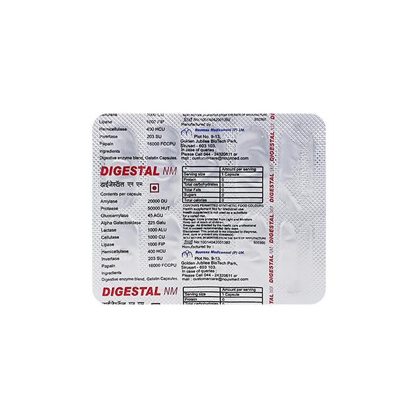 Netmeds | Digestal NM Capsule 10'S