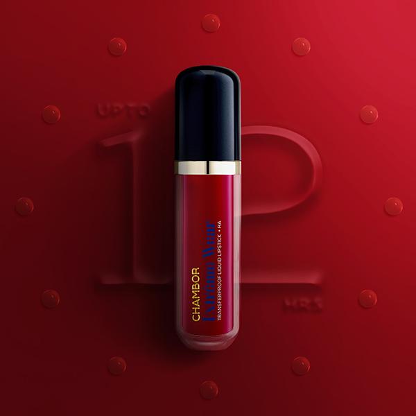 Chambor Liquid Lipstick, Hydrating Creamy Matte Ino, Extreme Wear Transferproof Liquid Lipstick + HA 6 ml - Liquid Lipsticks