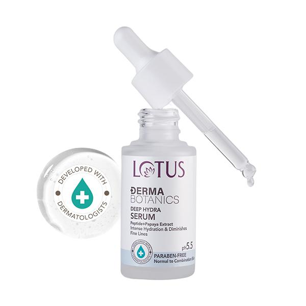 Lotus Dermabotanics Peptide + Papaya Extract Deep Hydra Serum 28 ml - Face Serum