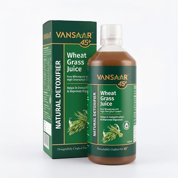 Netmeds | Vansaar Wheat Grass Juice 500 ml