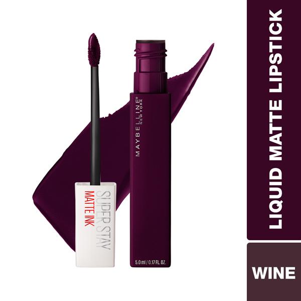 Maybelline New York Super Stay Matte Ink Liquid Lipstick, 45 Escapist 5 ml