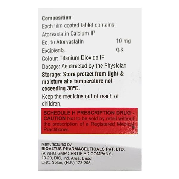 CONVISTAT 10 Tablet 15's - High Cholesterol-Dys
