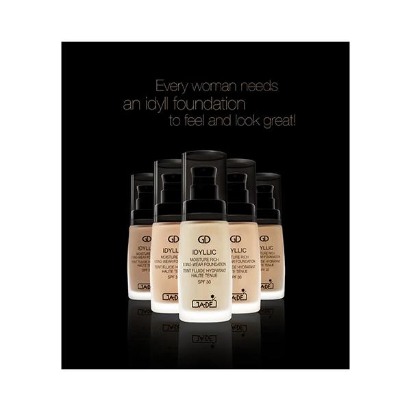 GA-DE Idyllic Moisture Rich Long -Wear Foundation 302 Tender Beige 30 ml - Foundation