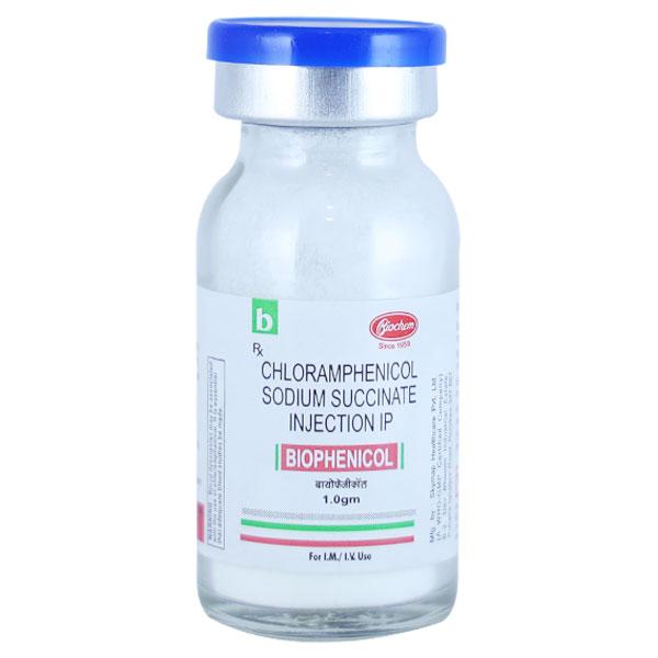 Biophenicol Succinate 1gm Injection 1'S - Bacterial Infections-Chl
