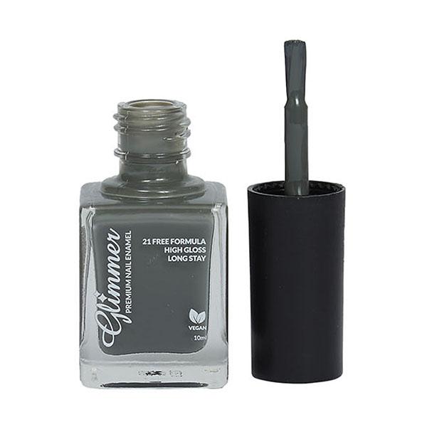 Glimmer Premium Nail Enamel Militarygreen 10 ml - Nail Polish