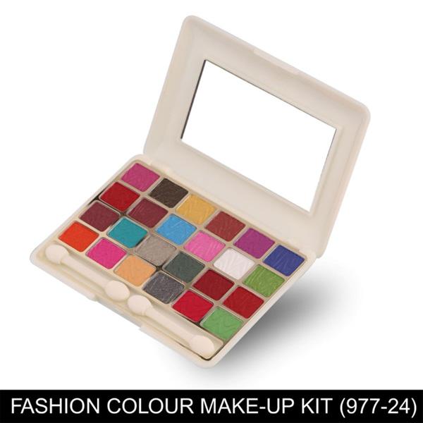 Fashion Colour Proffessional Makeup Kit, Fc977 - 24 - 02 28.8 gm - Face Palettes