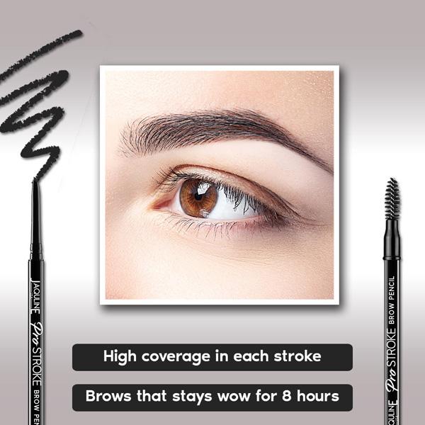 Jaquline Pro Stroke Eyebrow Pencil 0.35 gm - Eyebrow Pencils & Enhancers