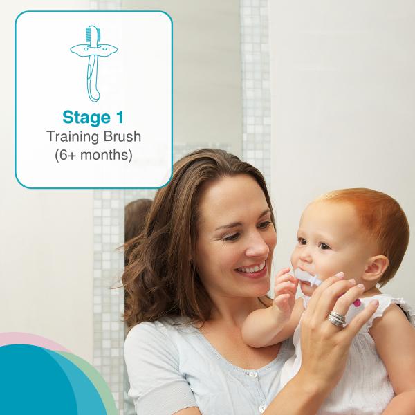 Vega Baby & Mom Dental Kit - Pink 1's - Baby Grooming