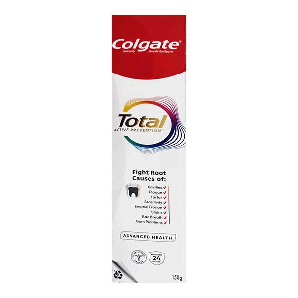 Colgate Total Anticavity Fluoride Toothpaste (Advanced Health) 150 g - Toothpaste