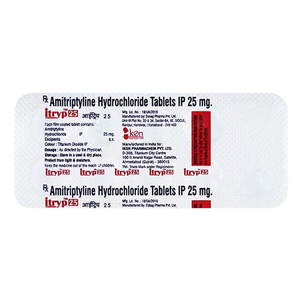 ITRYP 25 Tablet 10's - Depression-Ant