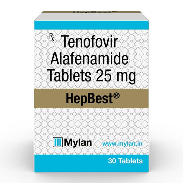 Hepbest 25mg Tablet 30'S - Viral infections-Ant