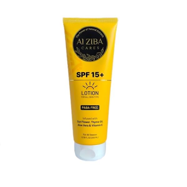 Netmeds | Alziba Cares SPF 15+ Lotion 200 ml