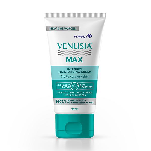 Netmeds | VENUSIA MAX NEW & ADVANCED PGA+4D HA INTENSIVE MOISTURIZING Cream 150g