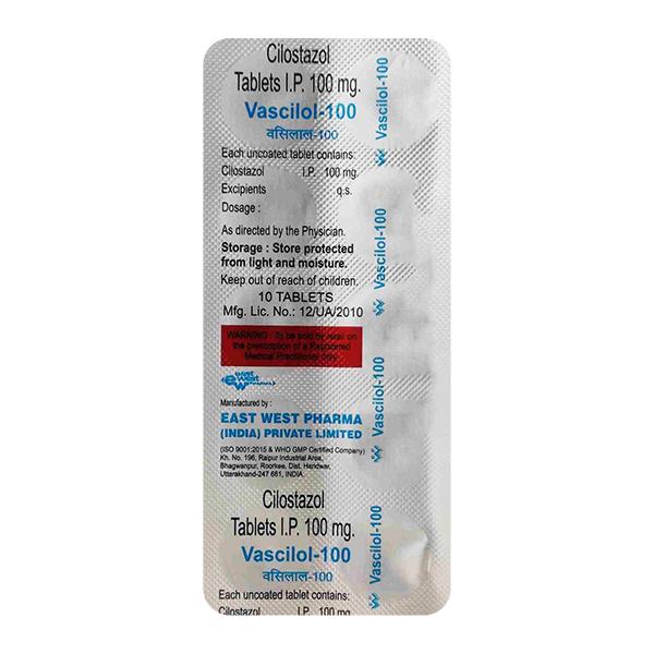 Netmeds | Vascilol 100mg Tablet 10'S