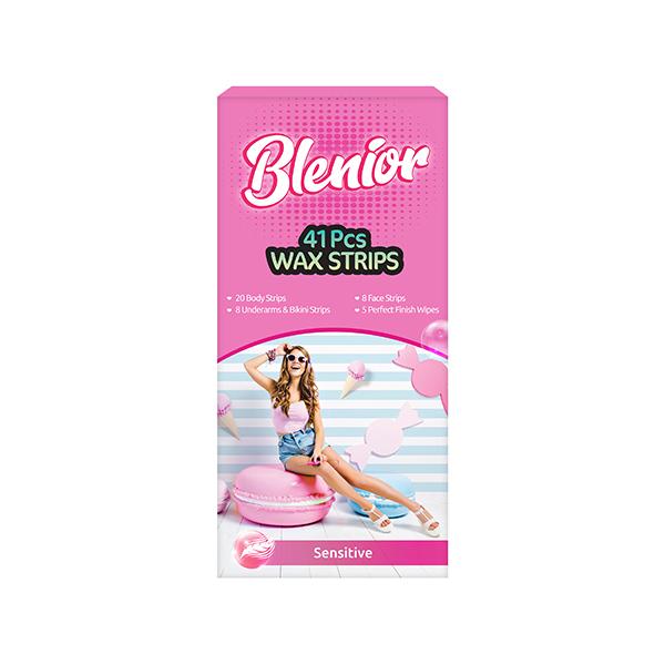 Netmeds | Blenior Wax Strips Complete Set Sensitive 41 Pcs 1's