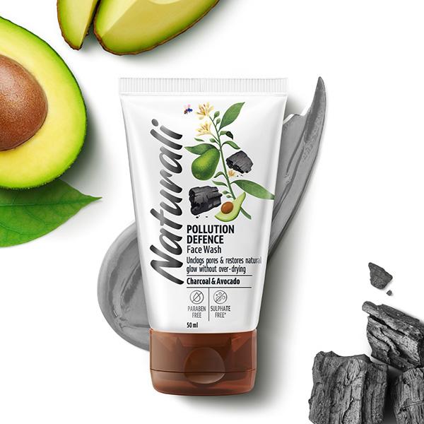 Naturali Pollution Defence Face Wash 50 ml - Face Washes