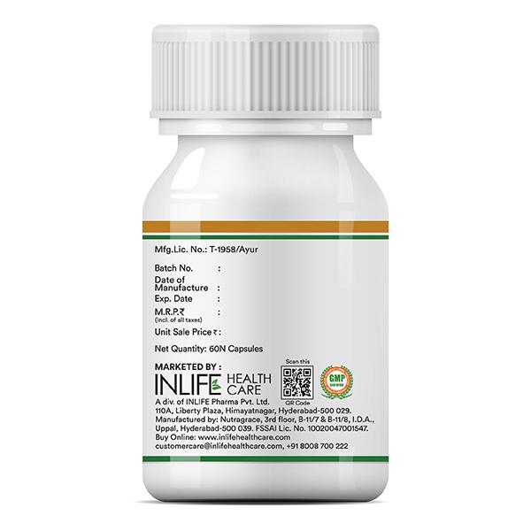 INLIFE Neem Seed Oil Capsules 60's - Hair & Skin