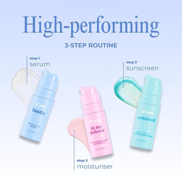 d'you Mini Trio (Sms Routine) 30 ml - Face Gels