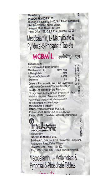 Mcbm L Tablet 10'S - Supplements-Vam