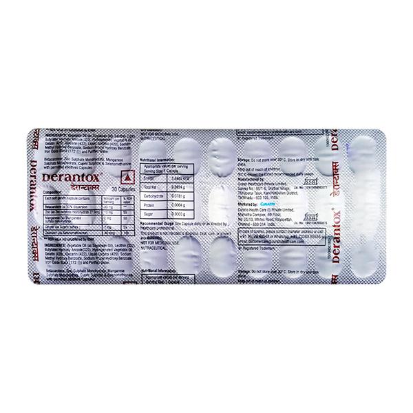 Derantox Capsule 30'S - Supplements-Vam