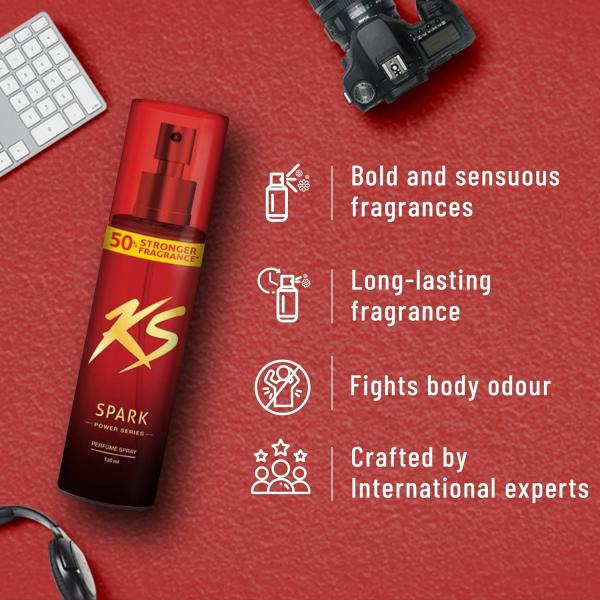 Kamasutra Power Series Deodorant - Spark 135 ml - Men Deodorants/Roll-Ons